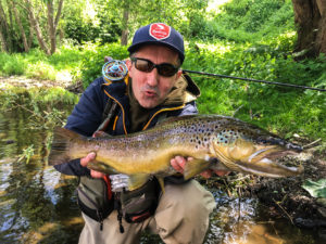 A crazy story about a big trout ! 